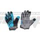 GLOVES CROSSER RS-537 LONG FINGER L black/blue
