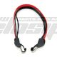 ELASTIC STRAPS BIBIA BLK 191100/RED 191128 PVC HOOK