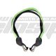 ELASTIC STRAPS BIBIA BLK 191100/GREEN 191151 PVC HOOK