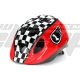 HELMET JUNIOR HEADGY RACE - (S= 52 / 56 ) red/white/black HB001J0003