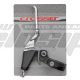 BRAKE LEVERS ALLOY BL46G SIL LEFT