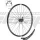 AM WHEEL F 27.5 X6 BLACK 32H EYELETS SHIMANO AHBTX505B center lock BLACK SPOKES