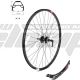 AM  WHEEL R 27.5 X11 BLACK 32H EYELETS JYD242 QR DISK BLACK SPOKES