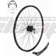 AM  WHEEL F 28 X11 BLACK 36H EYELETS SHIMANO ADH3D32AL BLACK SPOKES