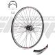 AM WHEEL R 26 X2 BLACK 36H EYELETS JYD242 QR DISC BLACK SPOKES