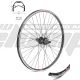 AM WHEEL R 26 X2 BLACK 36H EYELETS JYD142 QR DICS CASS BLACK SPOKES