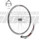 AM WHEEL F 26 X3 BLACK 36H JY753 NUT UCP SPOKES red decals