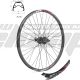 AM WHEEL R 26 X6 BLACK 36H EYELETSD762 QR DICS CASS BLACK SPOKES red decals