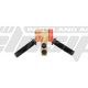 AM GRIP VLG976-D2 145MM BLK TWO RING L+R