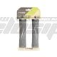 BLADE Single Lock Grip - WHITE + BLACK T-ONE T-GP31W
