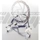 Disc brake rear Tektro Auriga H1650 R160 white