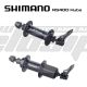 Shimano RS400 Hub Set - Black