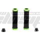 GRIP CROSSER HL-G201 black w/apple green rings