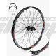 AM WHEEL F 28 X6 BLACK 36H EYELETS JT D761 DISC QR BLACK SPOKES