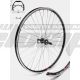 AM WHEEL R 26 X2 BLACK 36H EYELETS JY752 QR BLACK SPOKES