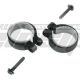 STAY MOUNTING CLAMPS 2 PCS. 31,0 - 34,5MM SKS BLACK 11483