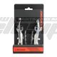 ALLOY V-BRAKE CROSSER TX115C FRONTSILVER