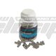 BRASS PINCHLESS FERRULES CROSSER CF-501BK 5mm 100pcs.