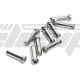 ALLOY END CAP CROSSER EC005A Silver 500 pcs/bot