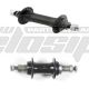 HUB set F 753 36H+ R 754 36H black