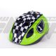 HELMET KID HEDGY RACE - (XS= 46/ 53 ) green/white/black HB001K0001
