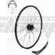 AM  WHEEL R 28 X11 BLACK 36H EYELETS SHIMANO ASGC30017CALR BLACK SPOKES