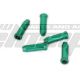 ALLOY END CAP CROSSER EC005A Green 500 pcs/bot