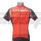 Team Cross velo blouse L red/black