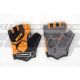 Gloves CROSSER CG-501 short fingers black/orange