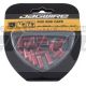 JAGWIRE PRO END CAP PACK (BRAIDED) - RED CHA099-RJ