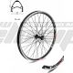 AM WHEEL F 24 X3 BLACK 36H JY753 NUT UCP SPOKES