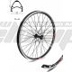AM WHEEL F 26 X3 BLACK 36H JY751 QR BLACK SPOKES