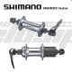 Shimano RS400 hub set - silver