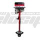 STEEL FLOOR PUMP GIYO GF-38P RED