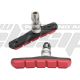 JAGWIRE MOUNTAIN SPORT BRAKE PAD - RED JS908T - R