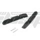 V-brake pads JAGWIRE MOUNTAIN PRO JS91DR rubber only black