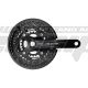 FC ALLOY SHIMANO T3010E422XL BLK 3/44T 175