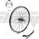 AM WHEEL R 24 X3 BLACK 36H JY754 NUT UCP SPOKES