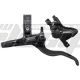 Спирачка дискова сглобен сет Shimano BL-M4100(L), BR-MT420(F) 950мм маркуч Органични накладки