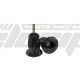 GRIP CAP CROSSER Handlebar alloy end plugs black