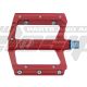 Pedals aluminum 26 VP-69 red