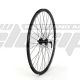 AM  WHEEL F 28 X12 BLACK 32H  PROMAX DB602EF DISC QR BLACK SPOKES