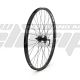 AM  WHEEL F 28 X18 BLACK 32H EYELETS PROMAX DB602EF QR DISC BLACK SPOKES