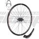 AM WHEEL R 28 X12 BLACK 32H SHIMANO AFHM475BZLL QR DISC CASS BLACK SPOKES