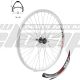 AM WHEEL R 26 X3 WHITE 36H JY754 NUT UCP SPOKES red decals