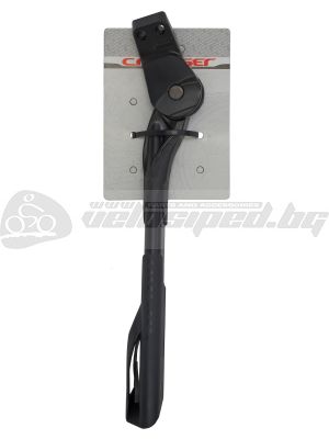 KICKSTAND ALLOY ADJ REAR TYPE BLK R81 18MM