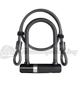 U-LOCK AXA NEWTON UL MINI+CABLE 100*8   59502795 SS