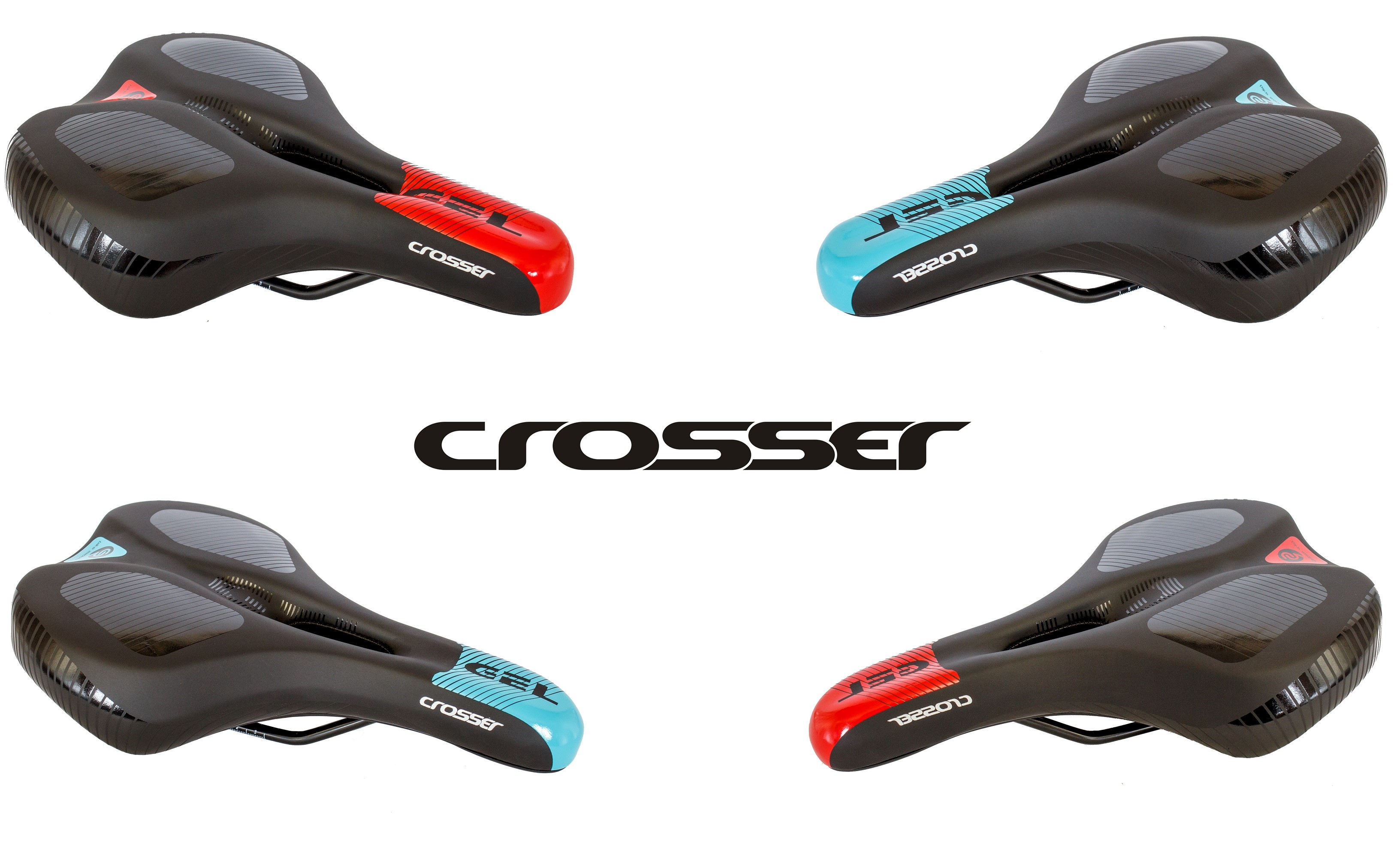 CROSSER presents the new ergonomic seat with light!