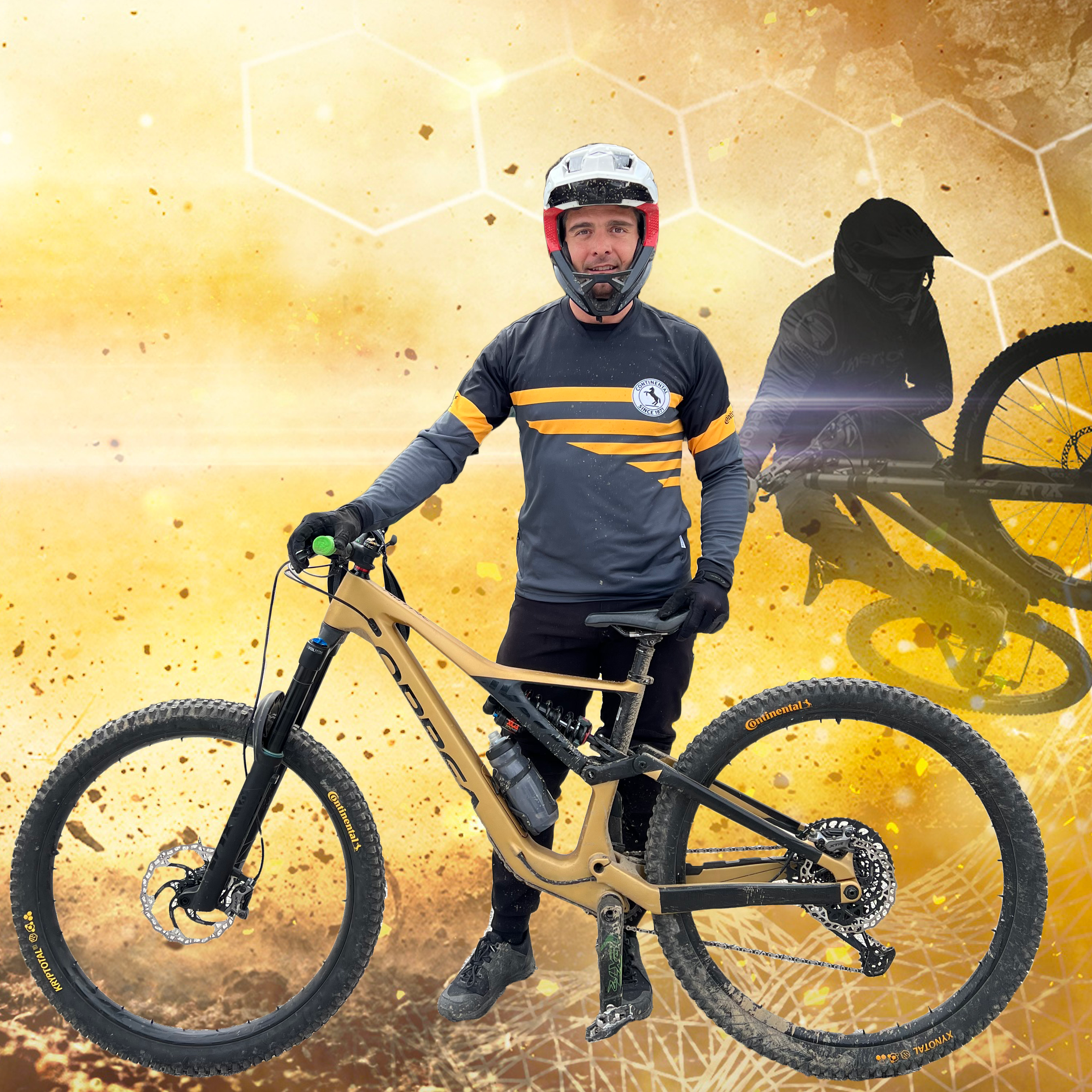 The Bulgarian face of mountain biking, starts riding with Continental.