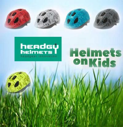 New models of children's helmets Headgy Helmets